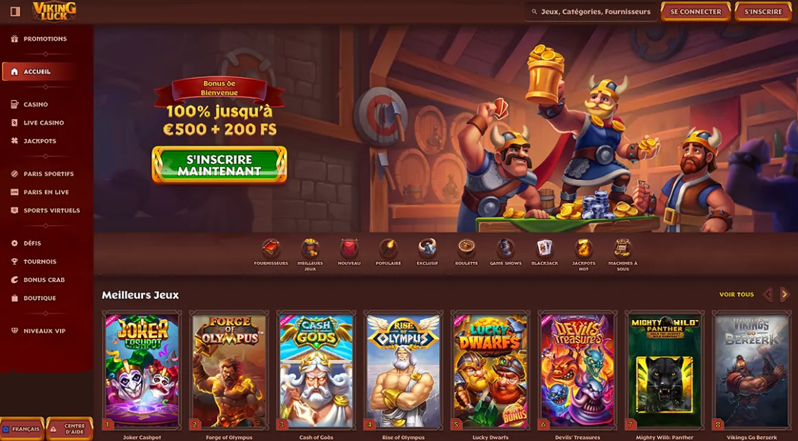vikingluck screen